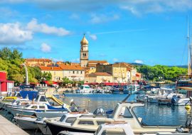 Lais Puzzle - Historische Altstadt von Krk. Insel Krk, Kvarner Bucht, Kroatien - 1.000 Teile