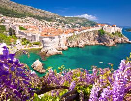 Lais Puzzle - Mittelalterliche Stadt Dubrovnik mit berühmten Mauern, farbenfrohe Ansicht - 40, 100, 200, 500, 1.000 & 2.000 Teile