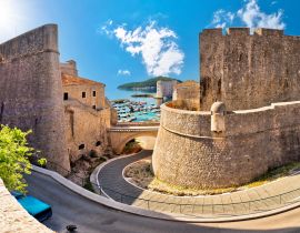 Lais Puzzle - Blick auf die Stadtmauern und den Hafen von Dubrovnik, UNESCO-Weltkulturerbe - 40, 100, 200, 500, 1.000 & 2.000 Teile