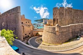 Lais Puzzle - Blick auf die Stadtmauern und den Hafen von Dubrovnik, UNESCO-Weltkulturerbe - 2.000 Teile