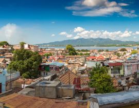 Lais Puzzle - Panorama-Stadtansicht von Santiago de Cuba - 40, 100, 200, 500, 1.000 & 2.000 Teile