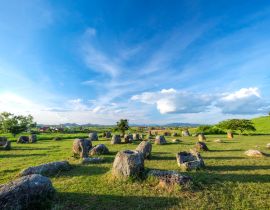 Lais Puzzle - Ebene der Krüge in Phonsavan, Xiengkhuang, Laos - 40, 100, 200, 500, 1.000 & 2.000 Teile