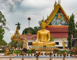 Lais Puzzle - Buddha-Statue in Savannakhet, Laos - 40, 100, 200, 500, 1.000 & 2.000 Teile
