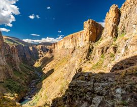 Lais Puzzle - Reise nach Lesotho. Ein Blick auf den Maletsunyane River Canyon in der Region Semonkong - 40, 100, 200, 500, 1.000 & 2.000 Teile