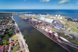 Lais Puzzle - Stadt und Hafen von Ventspils, Lettland - 2.000 Teile