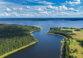 Lais Puzzle - Usma-See im westlichen Lettland - 1.000 Teile