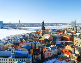 Lais Puzzle - Stadt Riga, Lettland - 40, 100, 200, 500 & 1.000 Teile