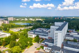Lais Puzzle - Luftaufnahme des modernen Gebäudes in Riga. Das Gailezers-Krankenhaus in Riga - 2.000 Teile