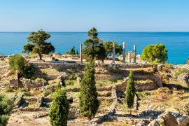 Lais Puzzle - Die Ruinen von Byblos im Libanon, ein UNESCO-Weltkulturerbe - 2.000 Teile