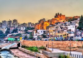 Lais Puzzle - Blick auf Tripoli mit der Zitadelle von Raymond de Saint-Gilles, Libanon - 1.000 Teile