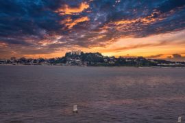 Lais Puzzle - Sehr schöner Blick auf den Hafen von Monrovia in Liberia - 2.000 Teile