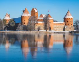 Lais Puzzle - Mittelalterliche Burg von Trakai, Vilnius, Litauen - 40, 100, 200, 500, 1.000 & 2.000 Teile