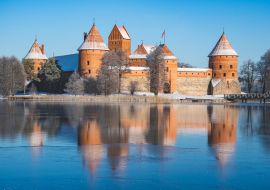 Lais Puzzle - Mittelalterliche Burg von Trakai, Vilnius, Litauen - 1.000 Teile