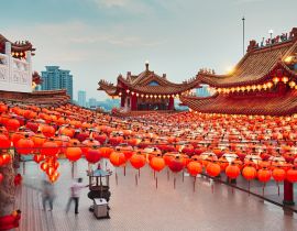 Lais Puzzle - Chinesischer Tempel in Kuala Lumpur - 40, 100, 200, 500, 1.000 & 2.000 Teile