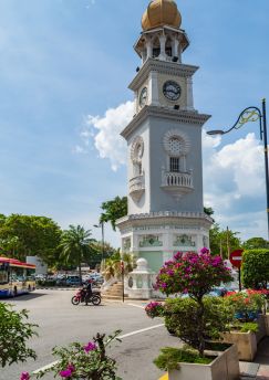 Lais Puzzle - Queen Victoria Memorial Uhrenturm, George Town, Penang, Malaysia - 1.000 Teile