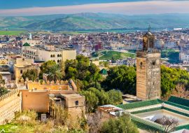 Lais Puzzle - Moschee am Bab Guissa-Tor in Fez, Marokko - 1.000 Teile