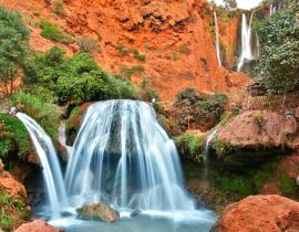 Lais Puzzle - Ouzoud-Wasserfälle in der Nähe des Grand-Atlas-Dorfes Tanaghmeilt in Marokko - 40, 100, 200, 500, 1.000 & 2.000 Teile