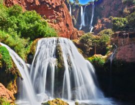 Lais Puzzle - Ouzoud-Wasserfälle in der Nähe des Grand-Atlas-Dorfes Tanaghmeilt in Marokko - 40, 100, 200, 500, 1.000 & 2.000 Teile