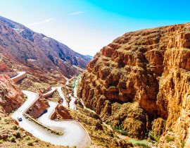 Lais Puzzle - Blick auf eine enge Straße in den Gorges du Dades in Marokko - 40, 100, 200, 500, 1.000 & 2.000 Teile