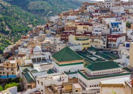 Lais Puzzle - Landschaft der heiligen Stadt Moulay Idriss, Marokko - 1.000 Teile