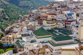 Lais Puzzle - Landschaft der heiligen Stadt Moulay Idriss, Marokko - 2.000 Teile