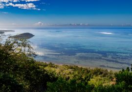 Lais Puzzle - Blick vom Le Morne Brabant auf die Lagune an der Südküste von Mauritius, Afrika - 1.000 Teile