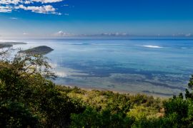 Lais Puzzle - Blick vom Le Morne Brabant auf die Lagune an der Südküste von Mauritius, Afrika - 2.000 Teile