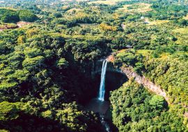 Lais Puzzle - Luftaufnahme des Chamarel-Wasserfalls auf Mauritius - 1.000 Teile