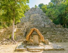 Lais Puzzle - Fragment einer Maya-Pyramide in Coba. Mexiko - 40, 100, 200, 500, 1.000 & 2.000 Teile