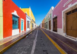 Lais Puzzle - Schöne Straße in Campeche, Mexiko - 1.000 Teile