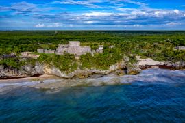 Lais Puzzle - Tulum Maya-Ruinen Luftbild-Panorama - 2.000 Teile
