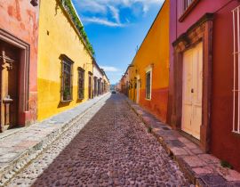 Lais Puzzle - Mexiko, Bunte Gebäude und Straßen von San Miguel de Allende im historischen Stadtzentrum - 40, 100, 200, 500, 1.000 & 2.000 Teile