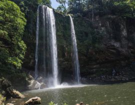 Lais Puzzle - Detail der Misol-Ha-Wasserfälle mit wenig Wasser. Chiapas, Mexiko - 40, 100, 200, 500, 1.000 & 2.000 Teile