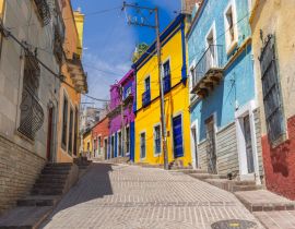 Lais Puzzle - Guanajuato, Mexiko, malerische bunte Straßen im historischen Stadtzentrum - 40, 100, 200, 500, 1.000 & 2.000 Teile