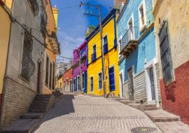 Lais Puzzle - Guanajuato, Mexiko, malerische bunte Straßen im historischen Stadtzentrum - 1.000 Teile