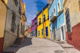 Lais Puzzle - Guanajuato, Mexiko, malerische bunte Straßen im historischen Stadtzentrum - 2.000 Teile