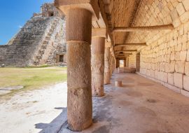 Lais Puzzle - Uxmal, Mexiko. Pyramide des Magiers in der alten Maya-Stadt - 1.000 Teile