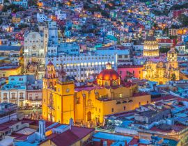 Lais Puzzle - Luftaufnahme von Guanajuato mit Kathedrale in Mexiko - 40, 100, 200, 500, 1.000 & 2.000 Teile