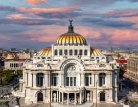 Lais Puzzle - Wahrzeichen Palast der Schönen Künste (Palacio de Bellas Artes) im Alameda Central Park in der Nähe des historischen Zentrums Zocalo von Mexiko-Stadt - 40, 100, 200, 500, 1.000 & 2.000 Teile