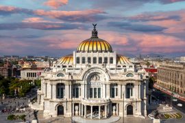 Lais Puzzle - Wahrzeichen Palast der Schönen Künste (Palacio de Bellas Artes) im Alameda Central Park in der Nähe des historischen Zentrums Zocalo von Mexiko-Stadt - 2.000 Teile