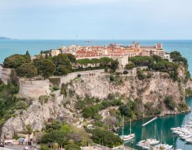 Lais Puzzle - Palast von Monaco vom exotischen Garten aus gesehen - 40, 100, 200, 500, 1.000 & 2.000 Teile