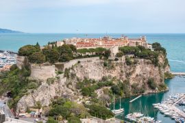Lais Puzzle - Palast von Monaco vom exotischen Garten aus gesehen - 2.000 Teile