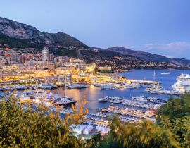 Lais Puzzle - Yachthafen von Monaco in der Abenddämmerung - 40, 100, 200, 500, 1.000 & 2.000 Teile