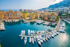 Lais Puzzle - Hafen von Fontvieille in Monaco - 2.000 Teile