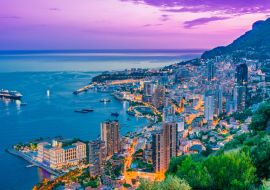 Lais Puzzle - Blick auf die Stadt Monaco. Französische Riviera - 1.000 Teile