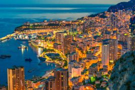 Lais Puzzle - Blick auf die Stadt Monaco. Côte d'Azur - 2.000 Teile