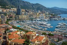 Lais Puzzle - Fürstentum Monaco: Hafen Hercule - 2.000 Teile