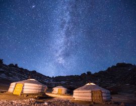 Lais Puzzle - Traditionelle Jurten (Gers), Zeltheim der mongolischen Nomaden - 40, 100, 200, 500, 1.000 & 2.000 Teile