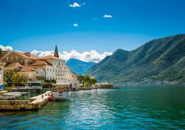 Lais Puzzle - Hafen in Perast an der Bucht von Boka Kotor (Boka Kotorska), Montenegro, Europa - 1.000 Teile