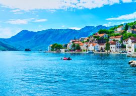 Lais Puzzle - Die Küstenstadt Perast, Montenegro - 1.000 Teile